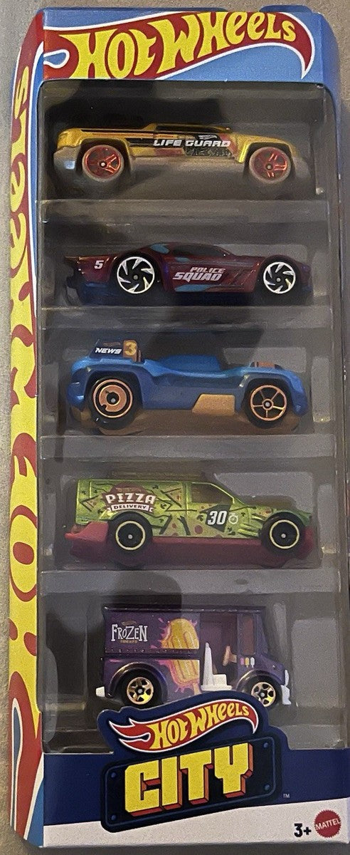 Hot Wheels City 5 Pack