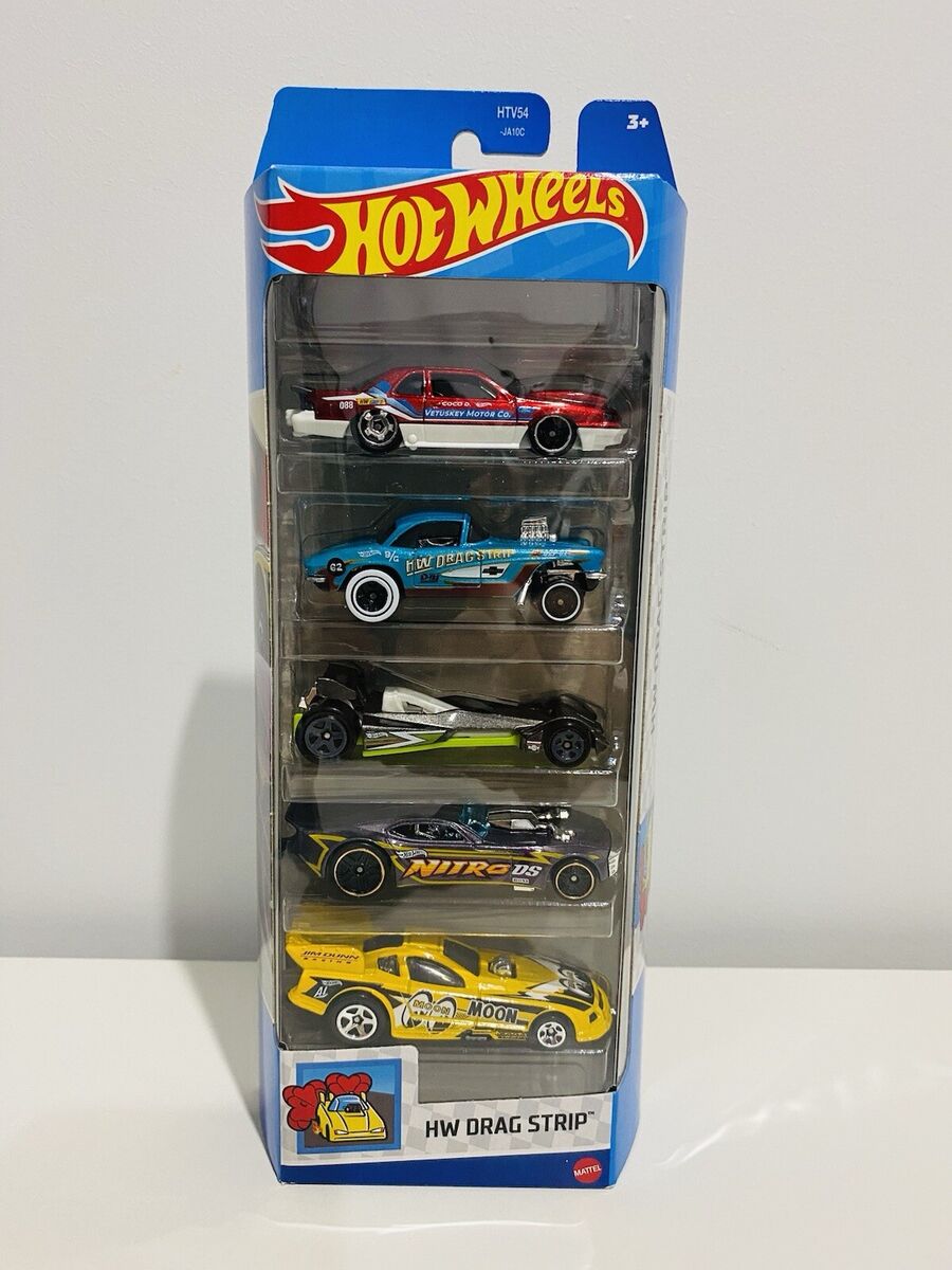HOT WHEELS HW DRAG STRIP MOON EYES 👀 1:64 5 PACK