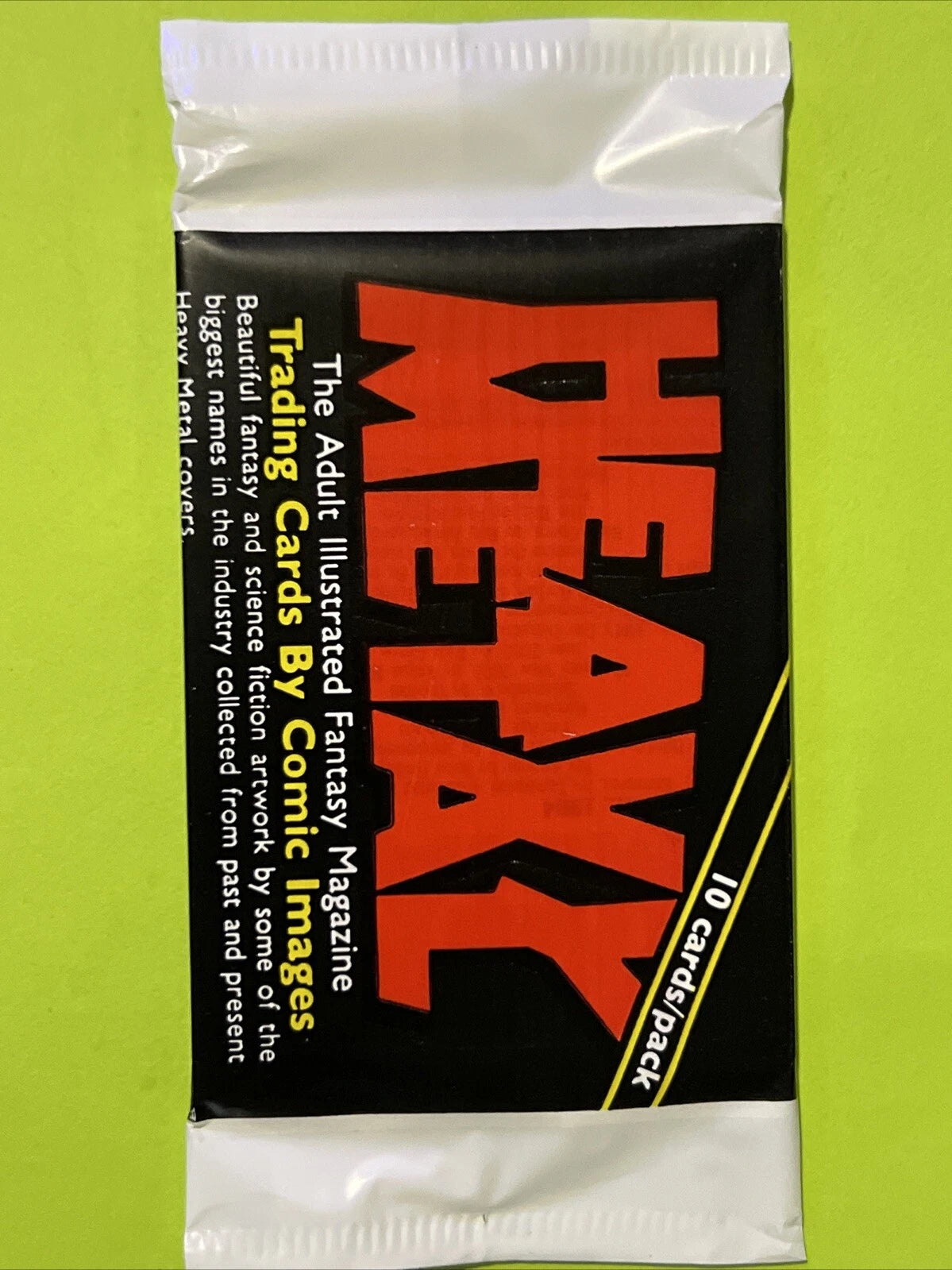 Comic Images Heavy Metal Adult Illustrated Fantasy Magazine Trading Cards pack