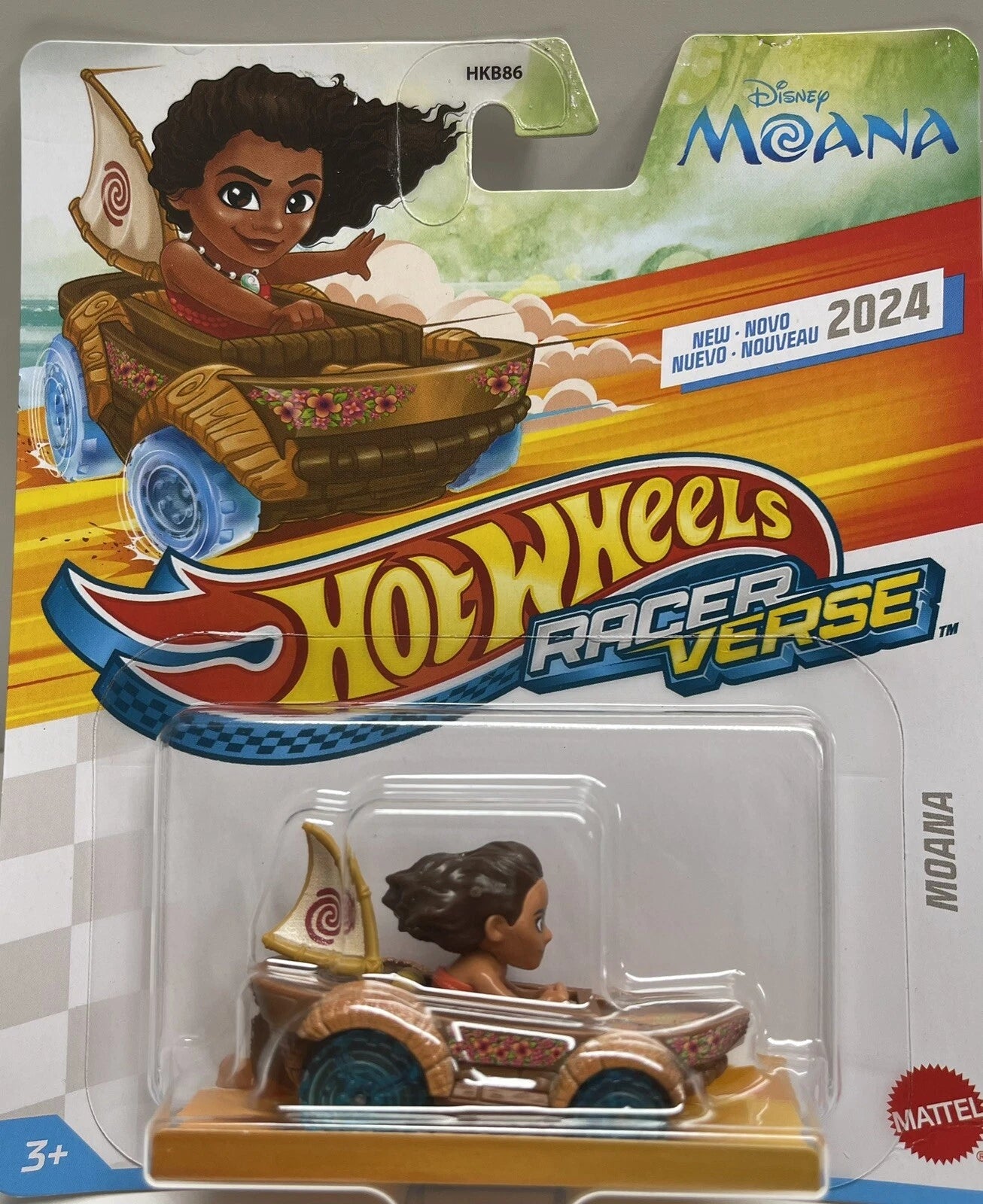 Hot Wheels Racer Verse 2024 New MOANA