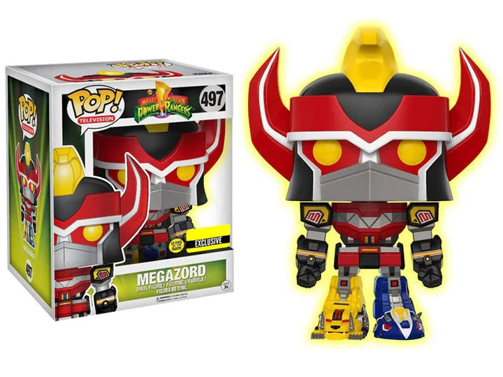 Funko Pop Megazord 6" Power Rangers #497 EE Exclusive