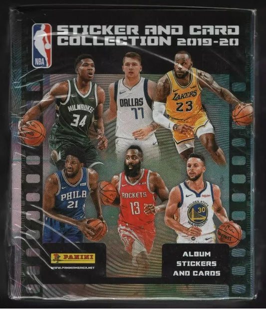 2019-20 PANINI NBA BASKETBALL FACTORY SEALED 50-PACK STICKER COLLECTION BOX NEW!