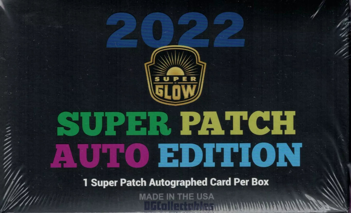 2022 SUPER BREAK SUPER GLOW PATCH AUTO EDITION SEALED BOX FASC BRAND NEW 1 AUTO!