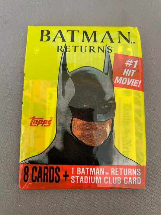 Batman Returns TOPPS Trading Card Pack NEW SEALED