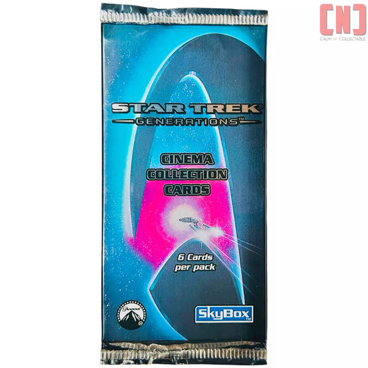 SkyBox 1994 Star Trek Generations Cinema Collection Trading Cards Sealed Pack