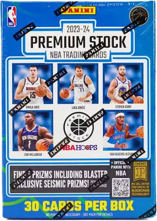 2023-24 PANINI NBA HOOPS PREMIUM STOCK BASKETBALL SEALED BLASTER BOX