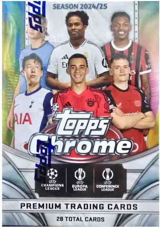 2024/25 Topps Chrome UEFA Club Competitions Hobby Box