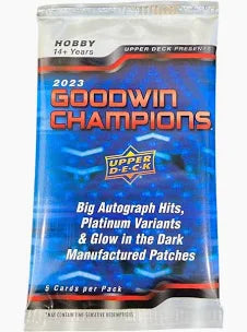 2023 upperdeck goodwins champions single pack